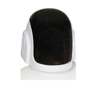 Casque intégral DJ - Blanc - Adulte - Visière teintée - Confortable