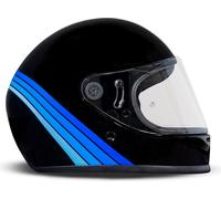 Casque intégral DMD RIVALE Acqua noir bleu brillant taille M