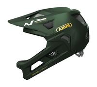 Casque Intégral Enfant Avec Mentonnière Amovible Youdrop FF Vert Mousse Taille U