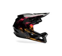 Casque integral enfant fox rampage kairos noir orange