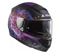 Casque Intégral FF397 Vector FT2 XXSSM Noir, Rose, Violet Cosmos LS2
