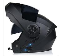 Casque Intégral Flip-Up Modulable FREENN, Bluetooth, Homme Et Femme, ECE Homologué, Noir, Motocyclette, Véhicules électriques, tout-terrain, DOT, ECE