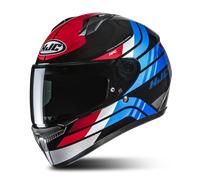 HJC C10 Hiper Casque, noir/rouge/bleu, Taille L (58/59)