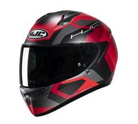 Casque Intégral HJC C10 Tins (Noir Mat/Rouge/Gris) Taille: M (57)