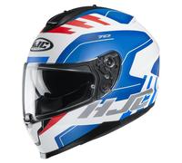 Casque Intégral HJC C70 Koro MC21SF Blanc Rouge Bleu Taille M