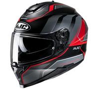 Casque Intégral HJC C70 Nian Gris Noir Rouge Taille M