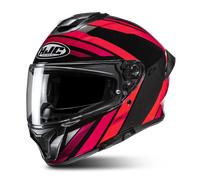 HJC Casque intégral C71 FABER MC1 Noir-Rouge Taille M Homme