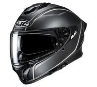 HJC C71 Quez Casque, noir-gris-blanc, taille L pour homme