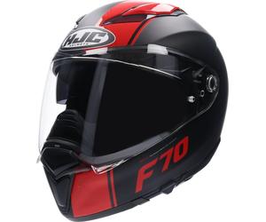 Casque intégral HJC F70 MAGO noir-rouge MC1SF XL