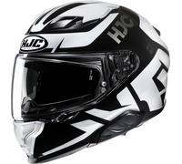 Casque intégral HJC F71 BARD noir-blanc MC5 L