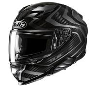 HJC Casque moto intégral F71 Carbon Nevio MC5 Noir/Gris XXL
