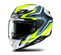 Casque Intégral HJC F71 Fes Blanc/Jaune Fluo/BleuS Blanc,Jaune Fluo,Bleu