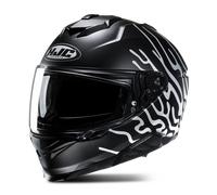 Casque Intégral HJC i71 Celos MC5SF Flat Noir mat/BlancS Noir mat,Blanc