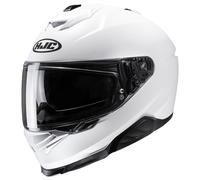 Casque Intégral HJC i71 SOLID SEMI FLAT PEARL WHITE