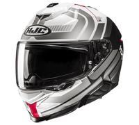 HJC i71 Viz Casque, noir-gris-blanc, taille L pour homme