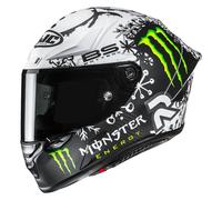 Casque Intégral HJC RPHA 1 V2 CARBON SNOW DIABLO MC10SF