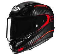 HJC RPHA 12 Carbon Keres Casque, noir-rouge, taille L pour homme