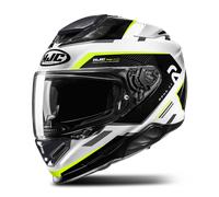 Casque Intégral HJC RPHA 71 Ellon Blanc/Fluo Jaune/NoirL Blanc,Fluo Jaune,Noir