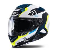 Casque Intégral HJC RPHA 71 Hapel Blanc/Jaune Haute VisibilitéS Blanc,Jaune Haute Visibilité