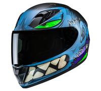 HJC Y10 Frank Casque Enfant, bleu/noir/blanc, Taille Y/M (50/51)