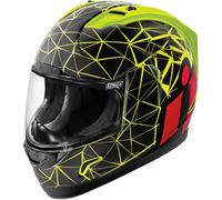 Casque intégral ICON ALLIANCE CRYSMATIC jaune-noir XL