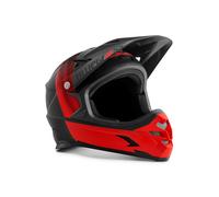 Casque Intégral Intox Noir Rouge Mat Bluegrass Vélo