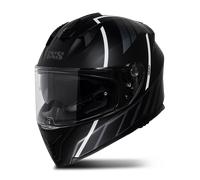 IXS 217 2.0, casque intégral XXL Mat Noir/Gris/Blanc Mat Noir/Gris/Blanc