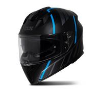 Casque Intégral iXS iXS217 2.0 Mat Noir/Bleu ClairM Mat Noir,Bleu Clair