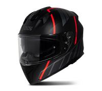 §Casque Intégral iXS iXS217 2.0 Noir Mat-Rouge§