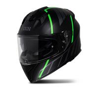 Casque Intégral iXS iXS217 2.0 Mat noir/vert fluoS Mat noir,vert fluo