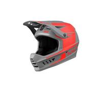 Casque integral ixs xact evo rouge gris