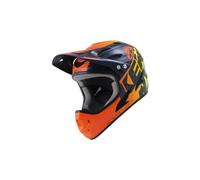 Casque integral kenny down hill 2022 graphic orange
