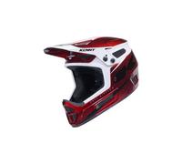 Casque integral kenny elite candy rouge