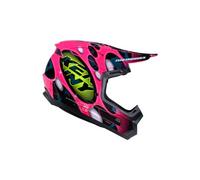Casque integral kenny performance graphic rose