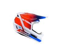 Casque integral kenny performance rouge bleu
