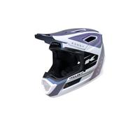 Casque integral kenny prolight graphic team diamant violet blanc