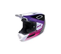 Casque integral kenny prolight graphic team radiant blanc