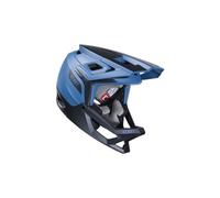 Casque integral kenny split bleu noir