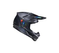 Casque integral kenny titanium carbone matt holographic
