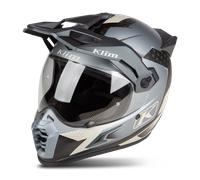 KLIM Casque moto Krios Pro Charger ECE/DOT Carbon Gris Taille L