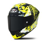 Casque Intégral KYT NZ Race Blazing Jaune matXXL Jaune mat