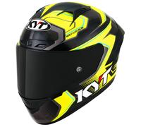 KYT NZ Race Carbon Competition Casque, jaune, taille 2XL pour homme