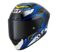Casque Intégral KYT NZ-Race Carbon Stride Bleu/BlancM Bleu,Blanc