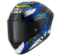 KYT NZ-Race Carbon Stride, casque intégral XXL Bleu/Blanc/Noir Bleu/Blanc/Noir