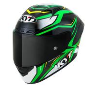 KYT NZ-Race Carbon Stride, casque intégral M Vert/Blanc/Noir Vert/Blanc/Noir
