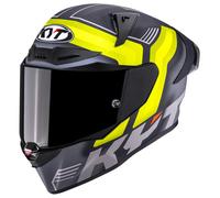 Casque Intégral KYT R1R Carbon Accelerator Yellow