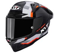 Casque Intégral KYT R1R Carbon Zone Orange