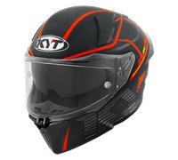 Casque Intégral KYT R2R Concept Mat Noir/RougeM Mat Noir,Rouge