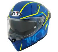 KYT R2R Concept, casque intégral XXL Mat Bleu/Bleu Clair/Jaune Mat Bleu/Bleu Clair/Jaune