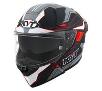 KYT R2R LED, casque intégral XS Mat Noir/Gris/Blanc/Rouge Mat Noir/Gris/Blanc/Rouge
